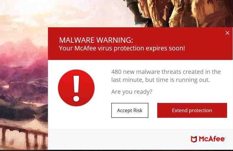 Is McAfee a virus?